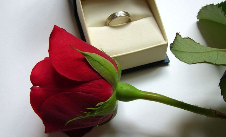 Der Heiratsantrag muss nicht pompös sein, aber von Herzen kommen. Foto: Marika/Pixelio.de