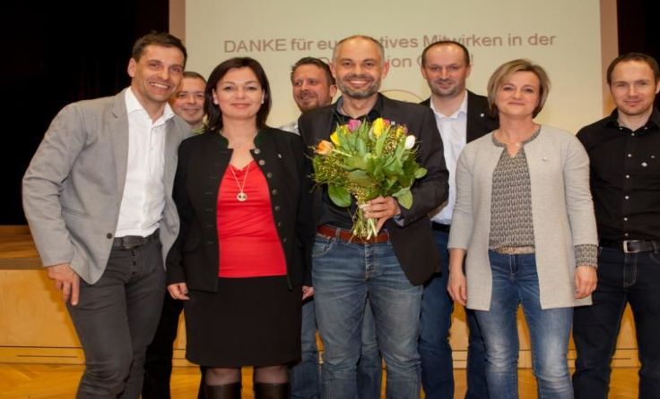 Der wiedergewählte Vorstand