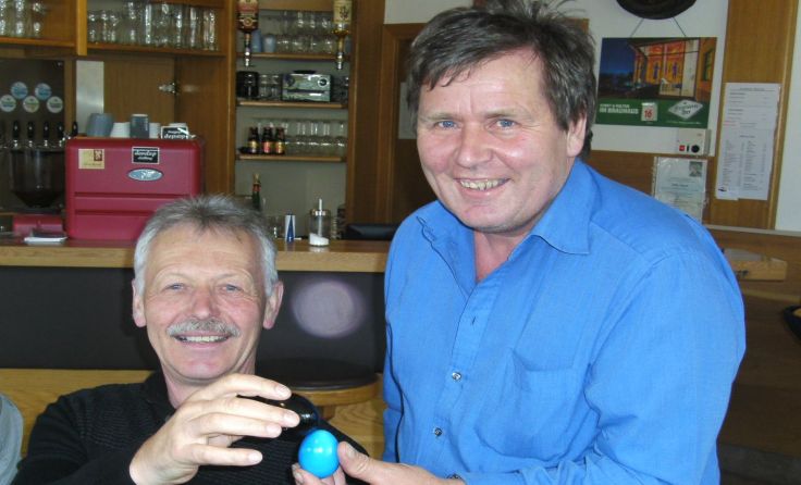 Bürgermeister Fritz Stockinger und Alois Affenzeller (v.l.)