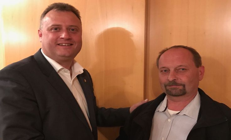 Peter Handlos und Wolfgang Kranzl (v.l.)