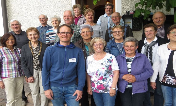 Die Workshop-Teilnehmer mit Kursleiter Thomas Hanslmair
