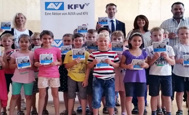 Mit den neuen Plänen kommen die Kinder nun sicherer zur Schule. Foto: KFV