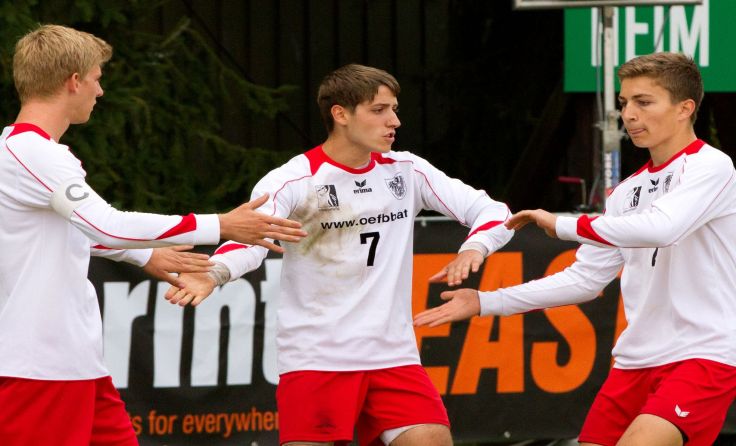 Nicolas Voit und Matthias Aichberger im Dress des Nationalteams Foto: Stefan Gusenleitner