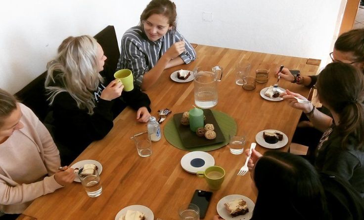 Gemütlich quatschen und Kaffee trinken kann man ebenfalls im Taurus.