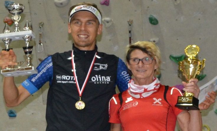 Die Sieger Matthias Aumayr und Irmi Kubicka