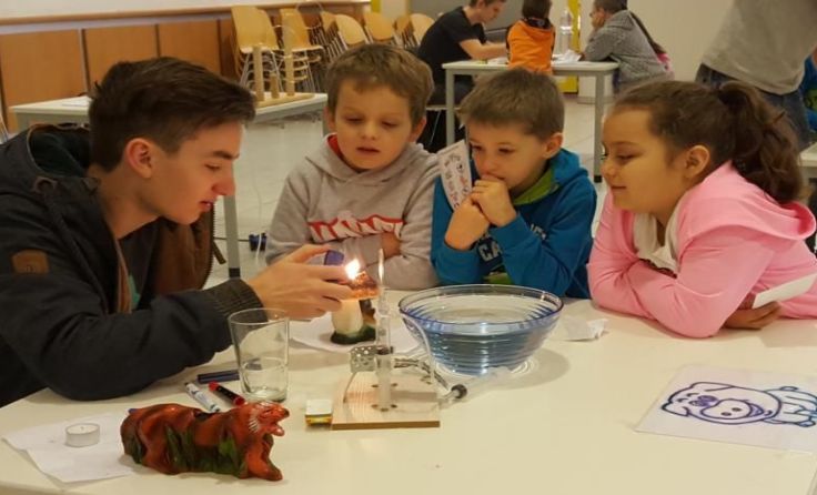 Spannung mit den Experimenten von KiddyTec