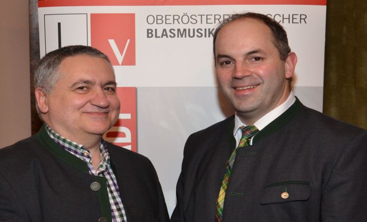 Obmann Franz Jungwirth (l.) und Stellvertreter Andreas Rudlstorfer
