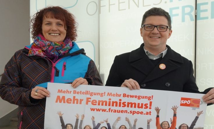 Susanne Füxl und Michael Lindner Fotos: SPÖ Bez. Freistadt