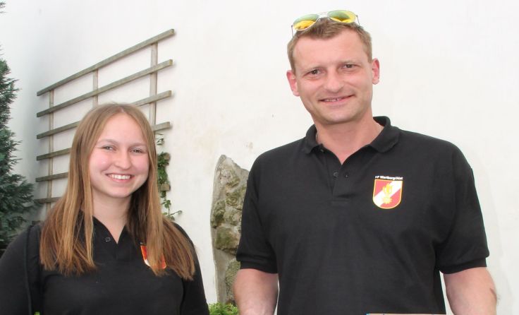 Voller Tatendrang ist die FF Wartberg - 20.000 Stimmzettel wurden in der Geschäftsstelle abgegeben.