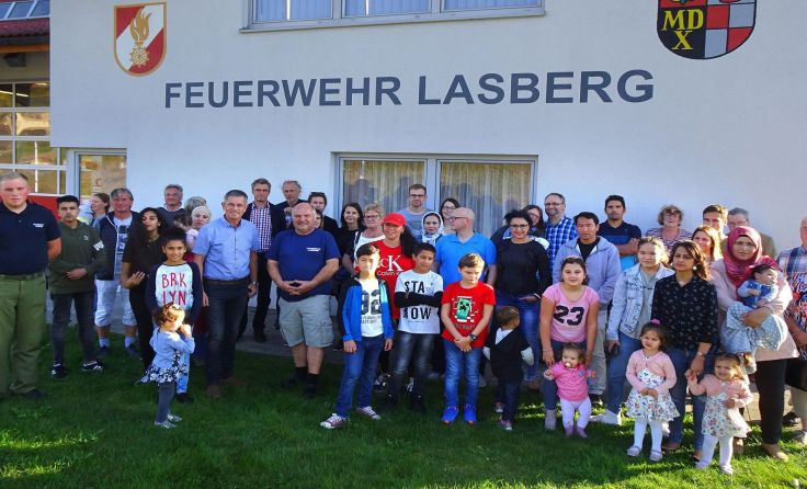 Die Gemeinde Lasberg konnten neue Bürger kennenlernen.