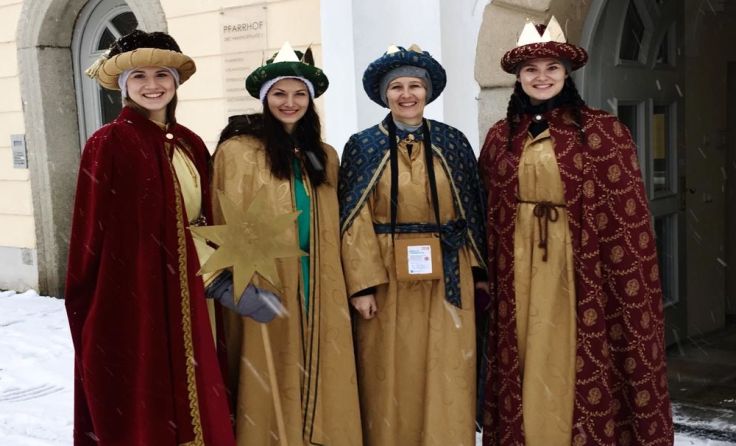 Als Familie unterwegs: Barbara, Alexandra, Eva und Christina Koller (v. l.) Foto: privat