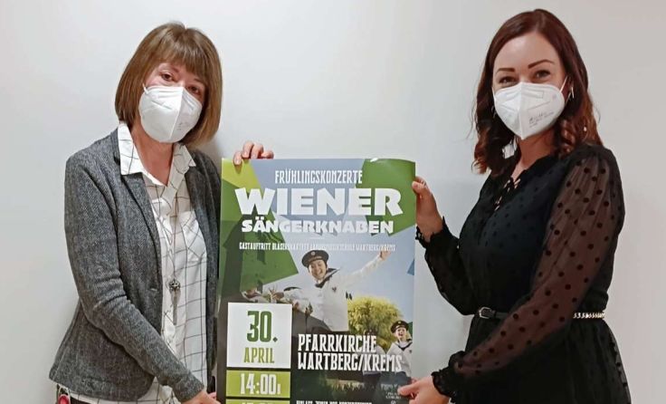 Gabriele Winkler (l.,Betriebsrat KH Kirchdorf) und Marie Gotthartsleitner (r.) Foto: privat