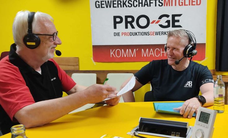 Andreas Brich im Interview Foto: Freies Radio
