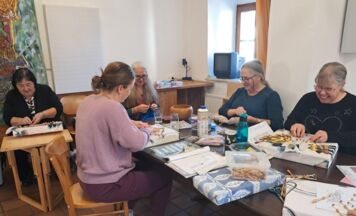 Handarbeiten in der Faserwerkstatt Freistadt