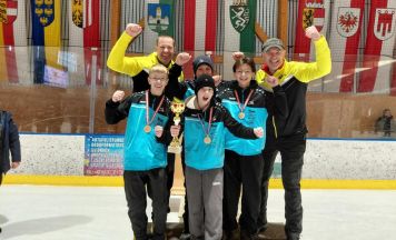 U14-Athleten aus Freistadt holen Staatsmeistertitel im Stocksport