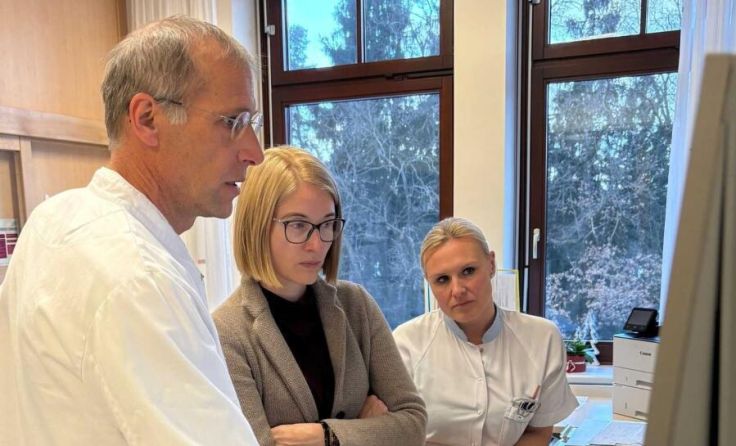 Gesundheitslandesrätin Christine Haberlander besuchte das Klinikum Freistadt. (Foto: OÖG)