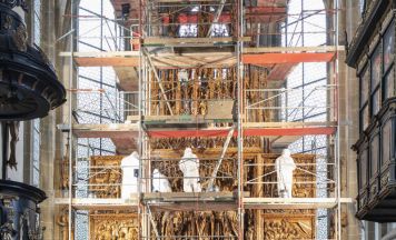 Neue Ausstellung in Kefermarkt zeigt gotischen Flügelaltar und dessen Restaurierung im Gotikforum