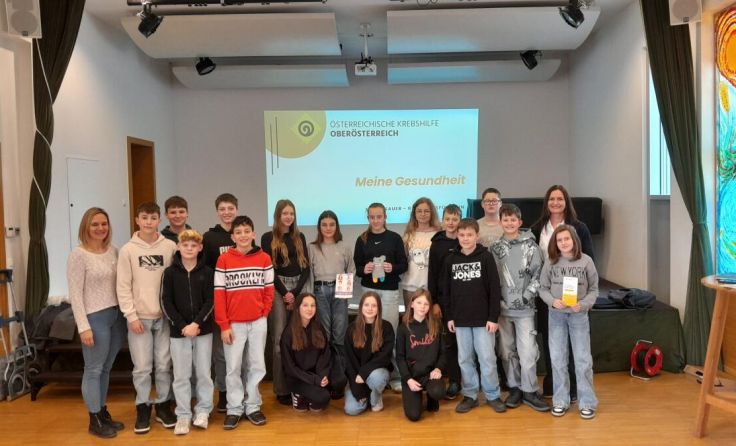 Die Schüler erfuhren Wissenswertes über die Krebsvorsorge. (Foto: Maria Haslhofer-Gassl)