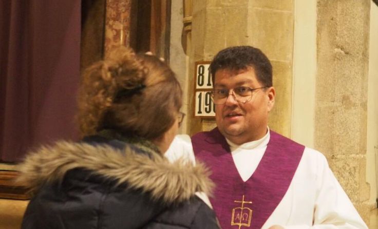 Bezeichnung mit dem Aschekreuz (Foto: Pfarre Freistadt)
