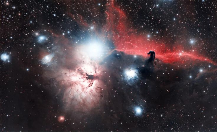 Pferdekopfnebel im Orion (Foto: Maximilian Huber)