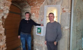 Zusätzlicher Defibrillator für Hagenberg angeschafft