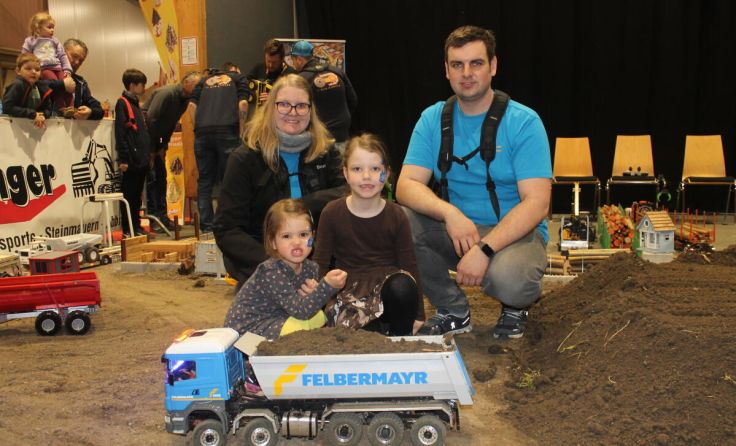 Baustellenflair in Miniaturformat (Foto: Tips)