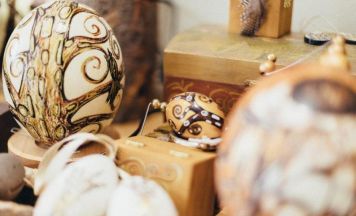 Allerlei vom Ei im Atelier von Manuela Eibensteiner