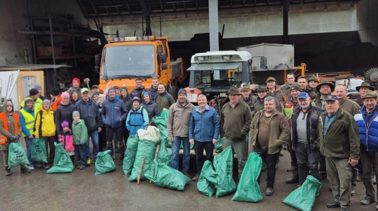 Rekordbeteiligung bei diesjähriger Flurreinigungsaktion in Bad Zell