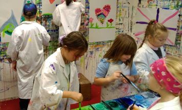 Kinderatelier auf der Burg Reichenstein