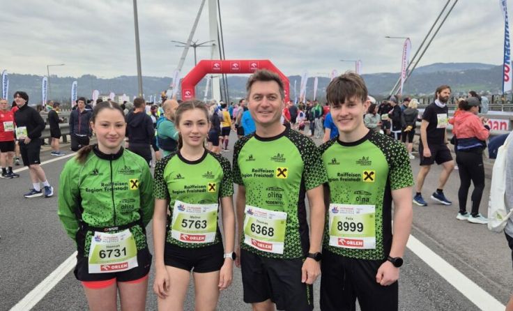 TriPower Freistadt Athleten beim Linz Marathon (Foto: TriPowerWimbergerFreistadt)