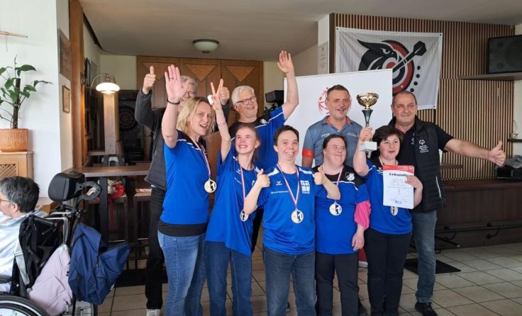 Boccia Team (Foto: TSU Wartberg/Sektion Behindertensport)