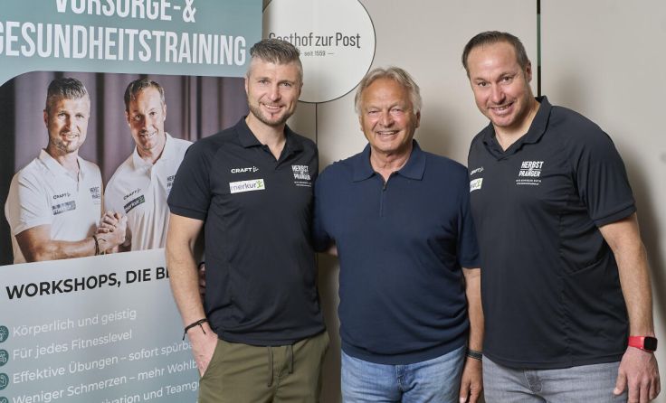 Reinfried Herbst, Hans Pum, Manfred Pranger (v.l.) (Foto: Roland von der Aist)