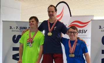 Schwertberger Schwimmer holt drei Medaillen bei Staatsmeisterschaften