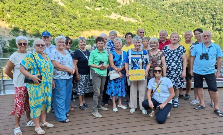 Die Senioren auf Flusskreuzfahrt (Foto: Privat)