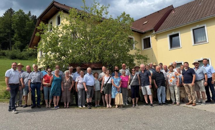 Die ehemaligen Funktionäre trafen sich in Königswiesen. (Foto: LK FR PE)