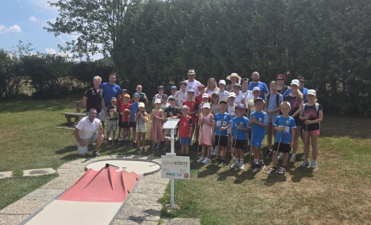 29 Kinder nahmen am Minigolfturnier teil. (Foto: Privat)