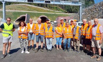 Lasberger Senioren erfuhren Wissenswertes über die S10-Baustelle