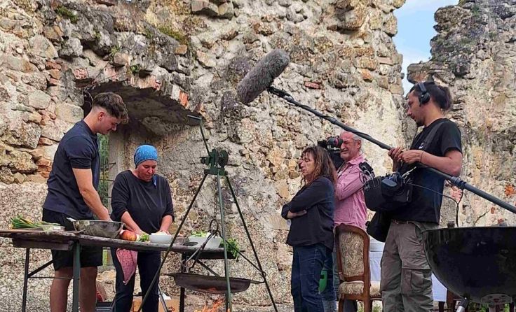 Kochen am Hochplateau (Foto: Burg Reichenstein)