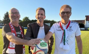 FPÖ Bezirk Freistadt spendete für den Fußballnachwuchs des SV Freistadt