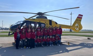 Aktive Jugend beim Roten Kreuz in St. Leonhard