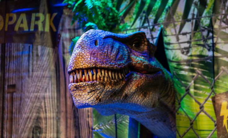 Die Dinos machen die Messehalle Freistadt unsicher. (Foto: Attimo KG)