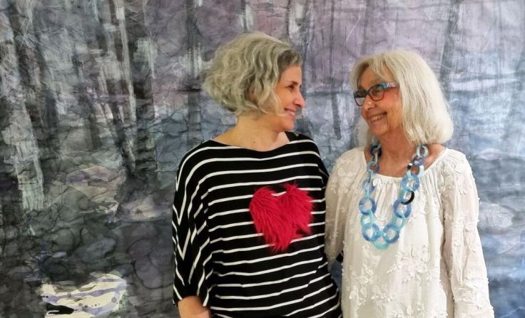 Monika und Julia Dorninger (Foto: Galerie im oö Kulturquartier)