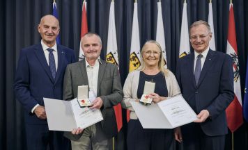 Waldburger Paar mit Humanitätsmedaille ausgezeichnet