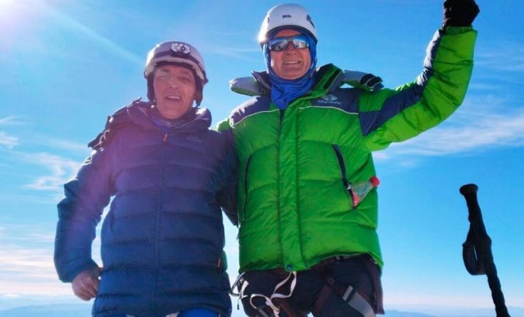 Thomas Sandner aus Pregarten (r.) und Johann Spatt aus Wolfern (Foto: privat)
