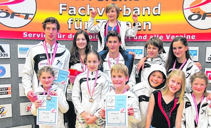 Der TV Steyr gehört zu Österreichs Topvereinen beim Trampolinspringen.