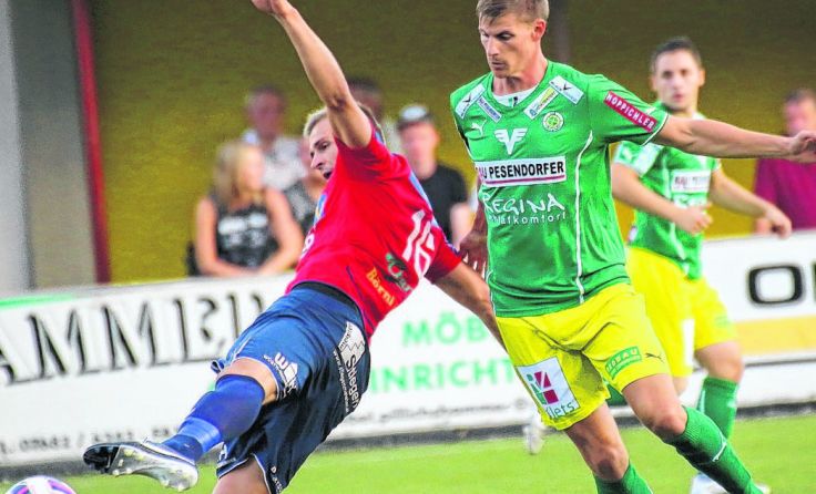 Vöcklamarkt hat in der Partie gegen Bad Ischl alles im Griff. Foto: Hörmandinger.