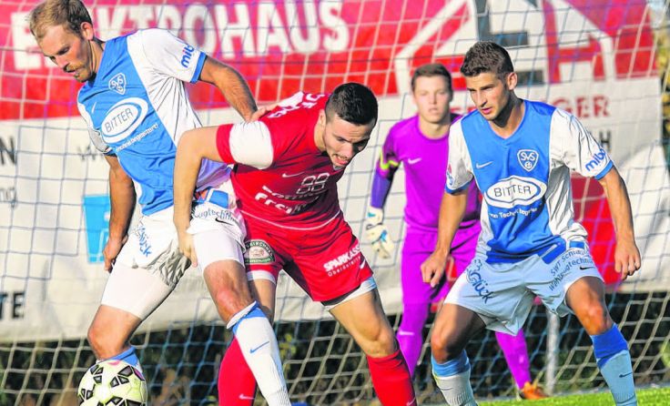 US-Boy Colt Klipfel (links) und der SV Sierning bestätigen den Aufwärtstrend. Foto: Moser