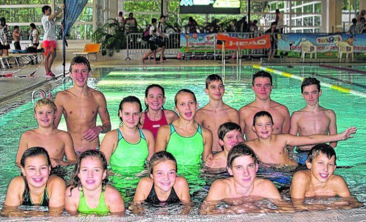 Der erfolgreich Steyrer Schwimmnachwuchs