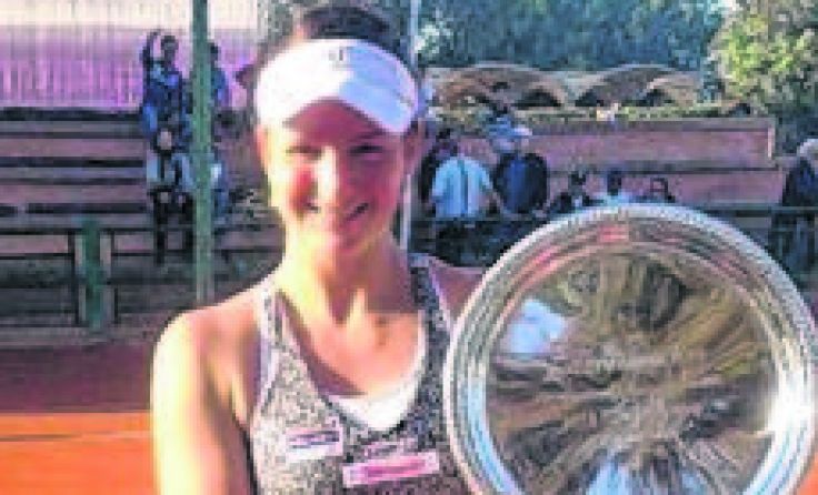 Melanie Klaffner triumphiert beim Sandplatzturnier in Casablanca