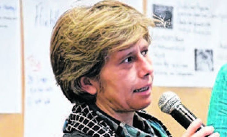 HAK-Direktorin Ute Wiesmayr eröffnete die "Argumente im Kreuzverhör".